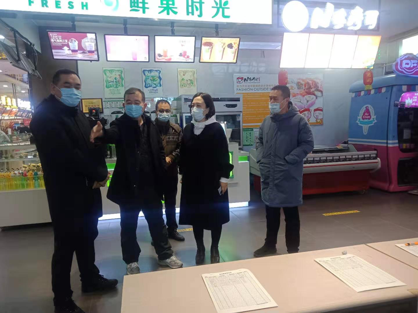 河北廊坊大城县副县长郑金明检查指导超市、农贸市场疫情防控工作